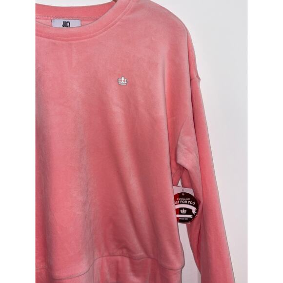 Juicy Couture NWT Flamingo Pullover Size L - Picture 2 of 7